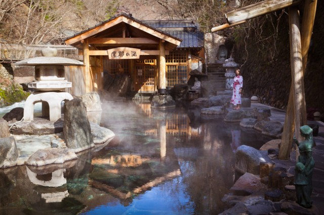 Takaragawa Onsen rotenburo Japón